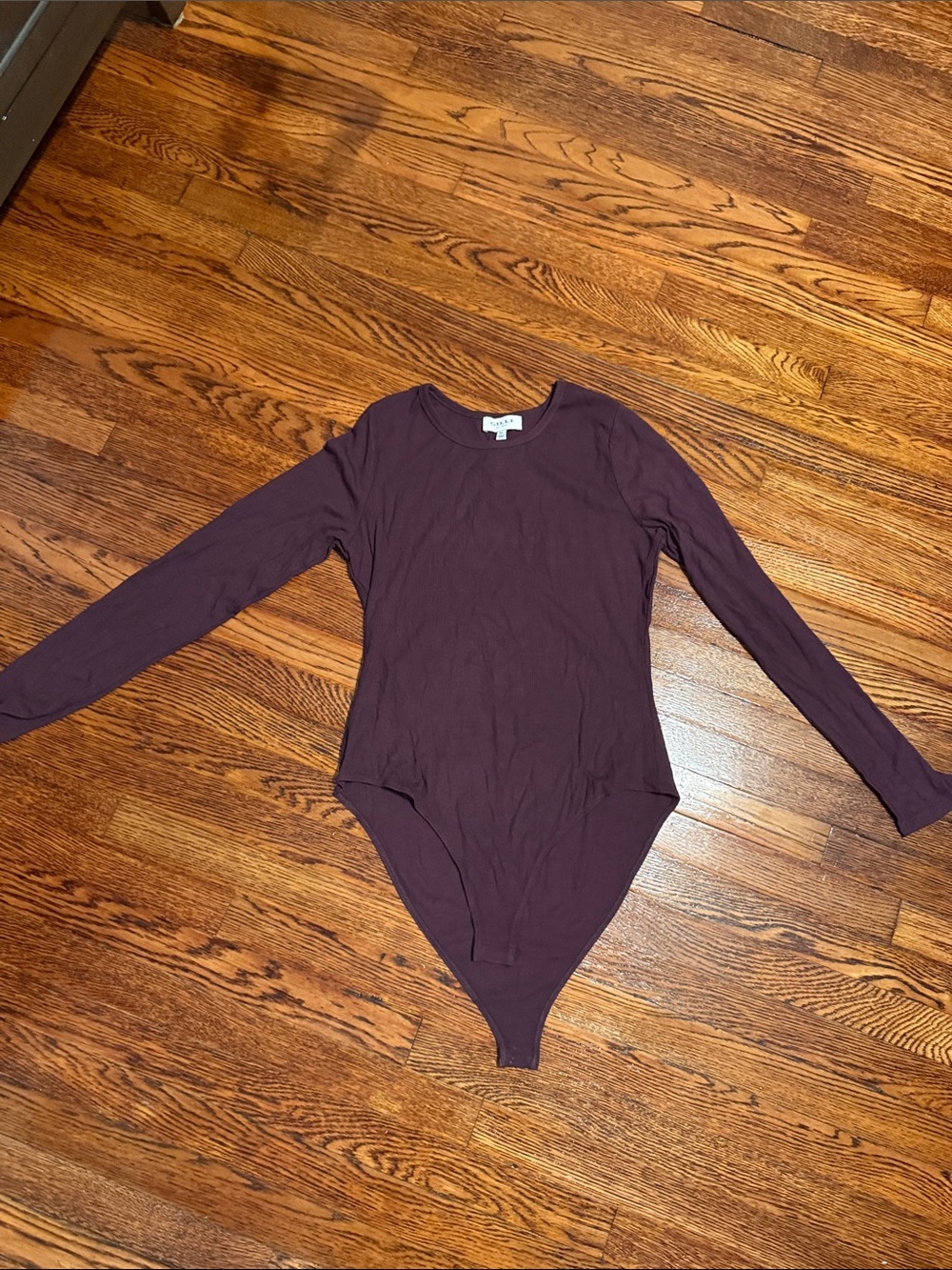 Gilli Long-Sleeve Women’s One-Piece Bodysuit in Plum